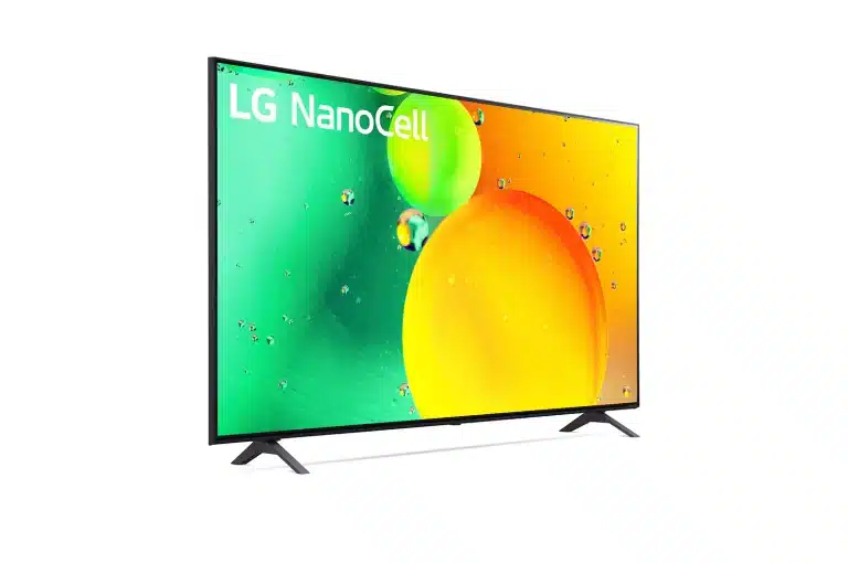 LG 65 po NANO75 NANOCELL 4K IA ThinQ® + Téléviseur Intelligent (2022)