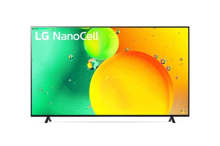 LG 70 po NANO75 NANOCELL 4K IA ThinQ® + Téléviseur Intelligent (2022)