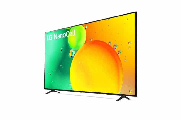 LG 70 po NANO75 NANOCELL 4K IA ThinQ® + Téléviseur Intelligent (2022)