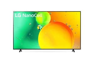 LG 86 po NANO75 NANOCELL 4K IA ThinQ® + Téléviseur Intelligent (2022)