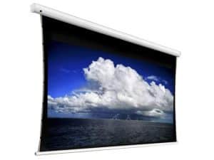 CIRRUS 110″ Tauten Motorized Pearl White Projector Screens