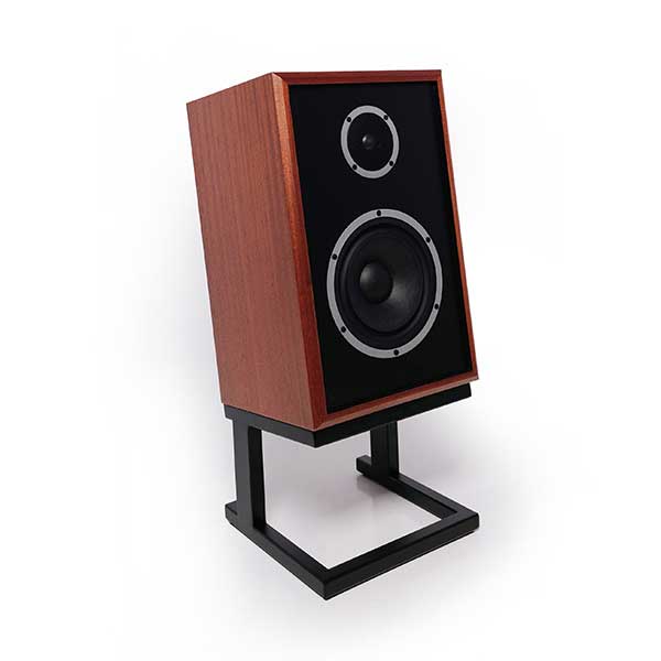 KLH Haut-Parleurs Étagères Suspension Acoustique Couleur Acajou (Model Three)