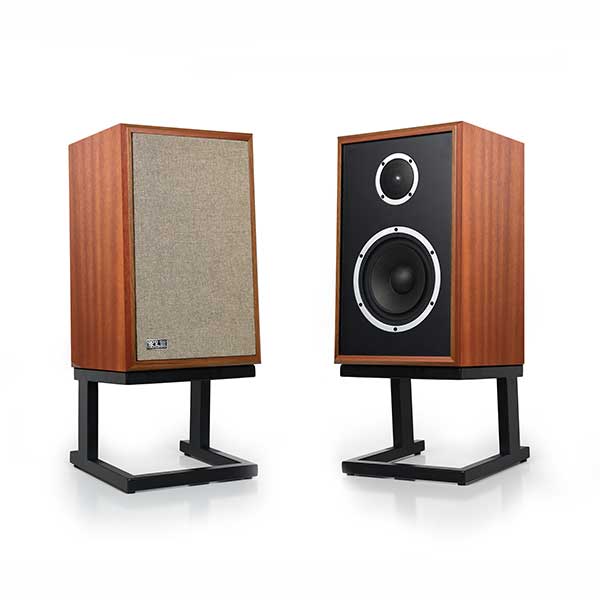 KLH Haut-Parleurs Étagères Suspension Acoustique Couleur Acajou (Model Three)