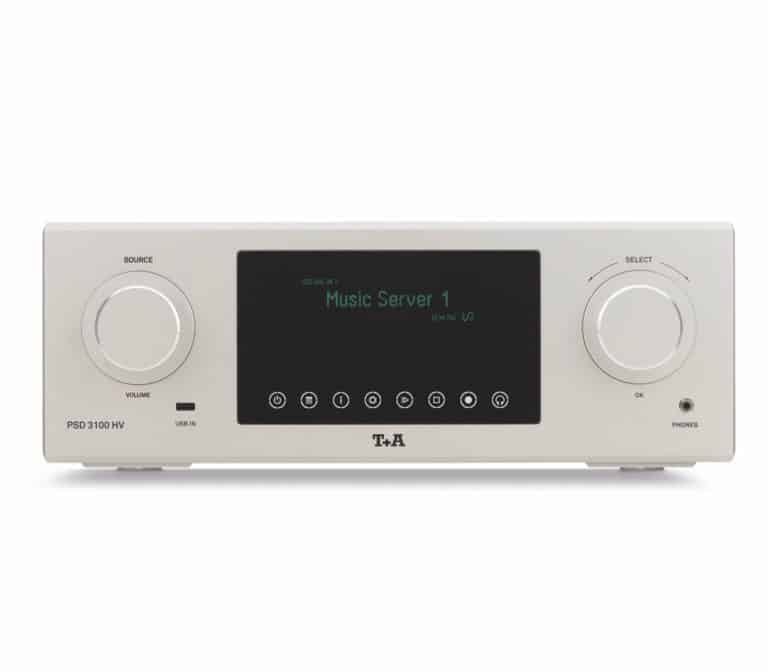 PSD 3100 HV Préampli Streamer Convertisseur N/A Incl. F3100 Finition Laquée Argent (Couleur 47)