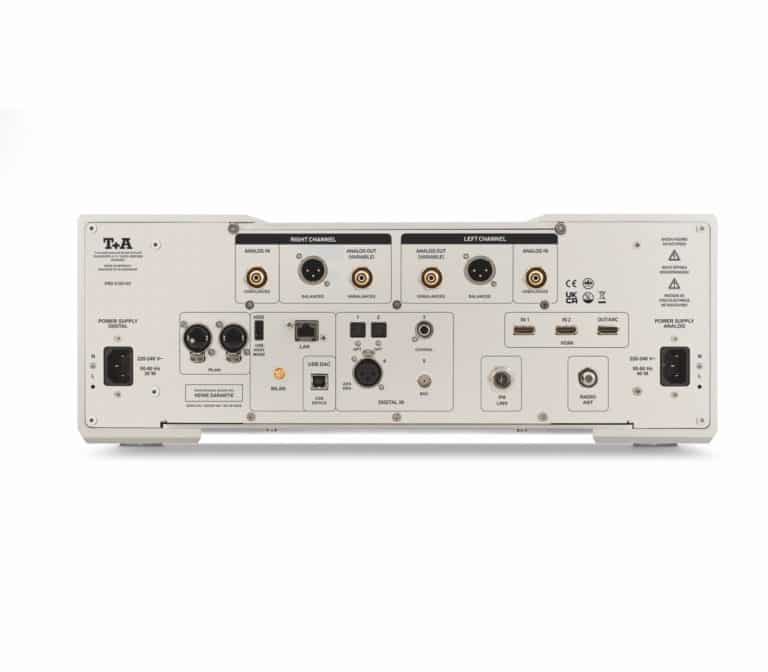 PSD 3100 HV Préampli Streamer Convertisseur N/A Incl. F3100 Finition Laquée Argent (Couleur 47)
