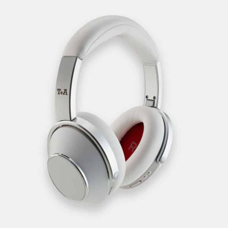 T+A Casque Filaire ou Bluetooth Supra-Auriculaire HD Fermé Dynamique Couleur Argent et Blanc (Solitaire T)