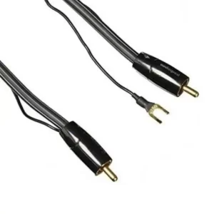 AudioQuest Black Lab Subwoofer Cable RCA Male to RCA Male / 16.4 ft (5 m)