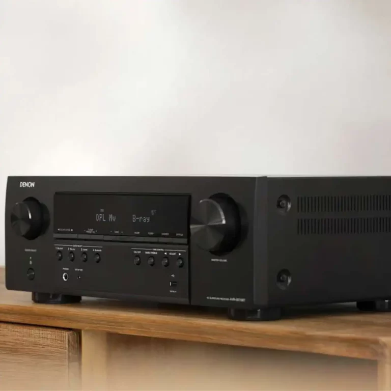 Denon 5.2 Canaux Récepteur de Cinéma Maison 8K avec Dolby Audio & DTS (AVR-S570BT)