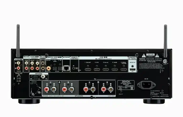 DENON Hub Récepteur AV 2 Canaux Pour Home Cinéma Et Amplificateur Hi-Fi (DRA-800H)