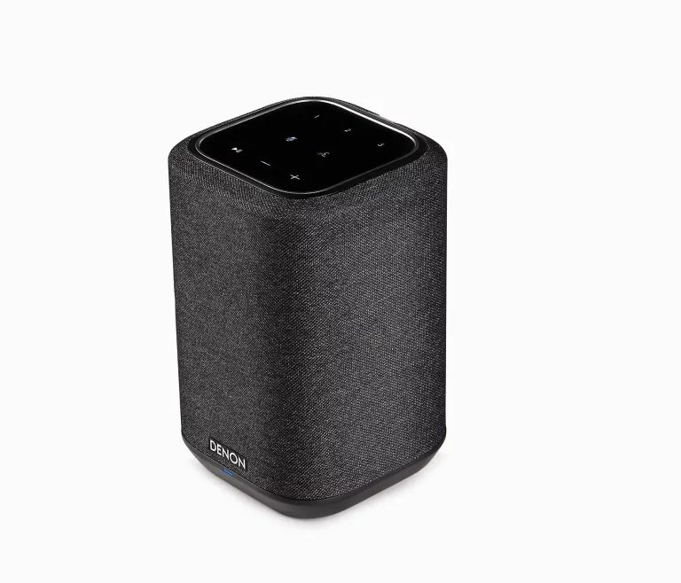 DENON Haut-parleur Sans Fil avec AirPlay 2 et HEOS Intégré Couleur Noir (HOME-150)