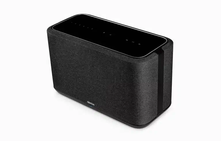 DENON Haut-parleur Sans Fil avec AirPlay 2 et HEOS Intégré Couleur Noir (HOME-350)