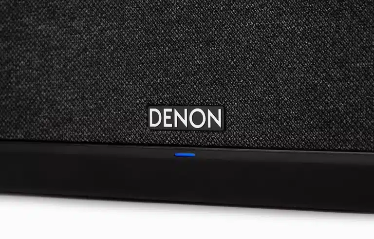 DENON Haut-parleur Sans Fil avec AirPlay 2 et HEOS Intégré Couleur Noir (HOME-350)