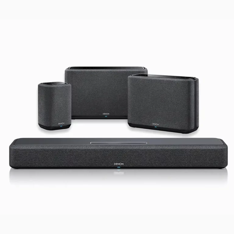 DENON Sound Bar w/ 3D Audio, Dolby Atmos & Built-in HEOS (HOME-550)