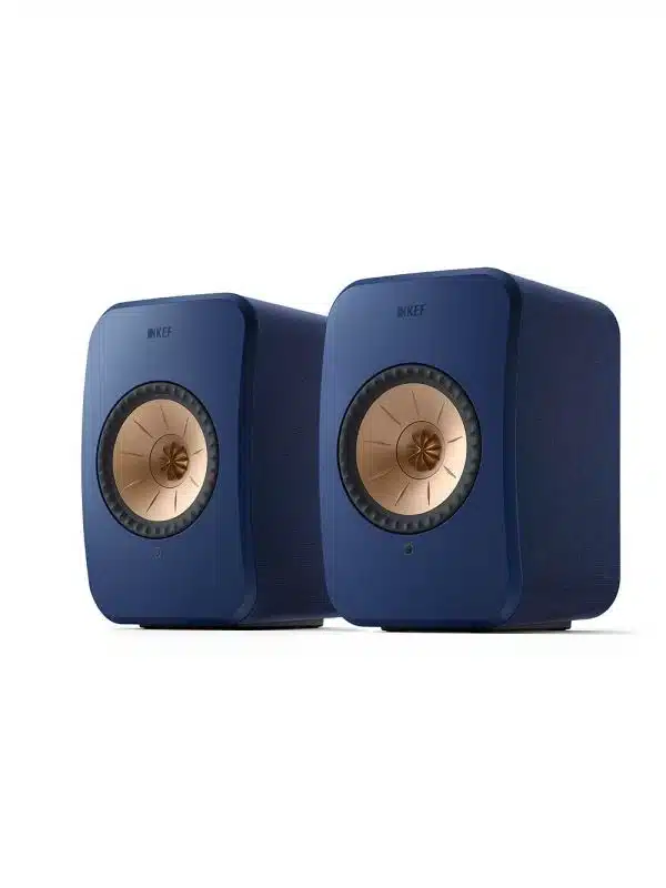 KEF Uni-Q® Système Compact D'enceintes Hifi Sans Fil Couleur Bleu Cobalt (LSXII)