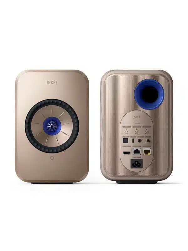 KEF Uni-Q® Compact Wireless HiFi Speaker System Color Soundwave (LSXII)