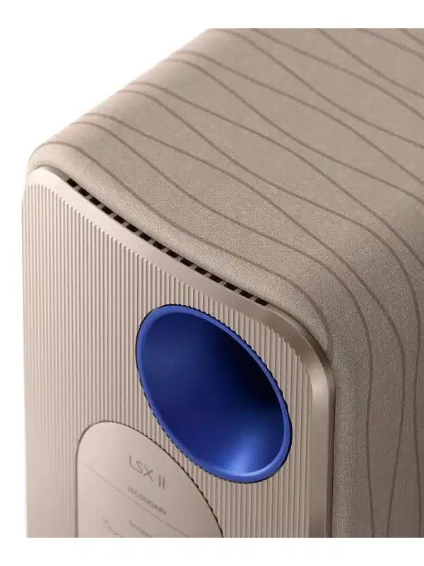 KEF Uni-Q® Système Compact D'enceintes Hifi Sans Fil Couleur Ondes Sonore (LSXII)