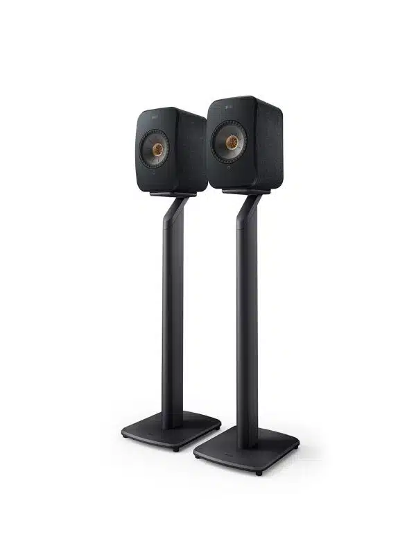 KEF S1 Floor Stand Pair For LSX II Color Black (S1)