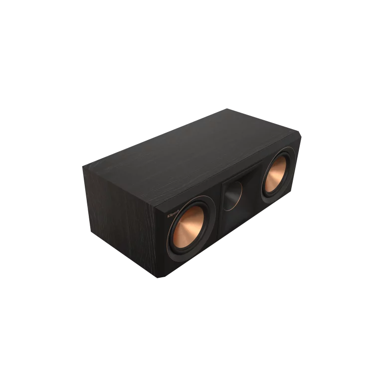 KLIPSCH 2 Voies, Double 5,25 po Haut-Parleur Central Couleur Noir Ébène (RP500)