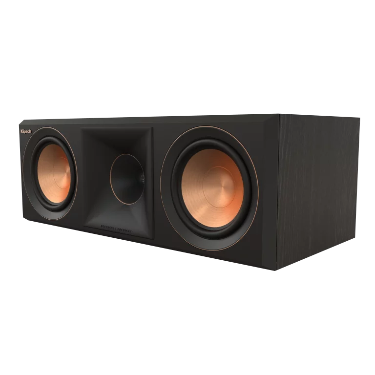 KLIPSCH 2 Voies, Double 5,25 po Haut-Parleur Central Couleur Noir Ébène (RP500)