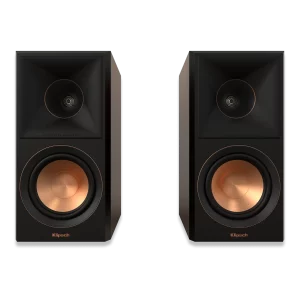 KLIPSCH 2 Voies, 5,25 po Haut-Parleurs Étagères Couleur Noir Ébène (RP500) (Paire)