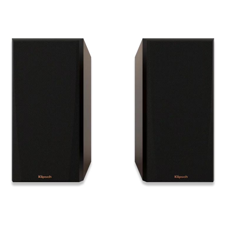 KLIPSCH 2 Voies, 5,25 po Haut-Parleurs Étagères Couleur Noir Ébène (RP500) (Paire)