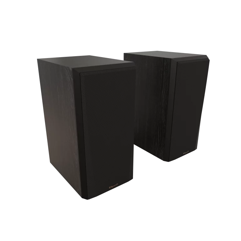 KLIPSCH 2 Voies, 5,25 po Haut-Parleurs Étagères Couleur Noir Ébène (RP500) (Paire)
