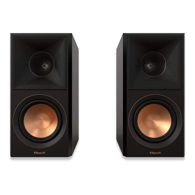 KLIPSCH 2 Voies, 5,25 po Haut-Parleurs Étagères Couleur Noyer (RP500)