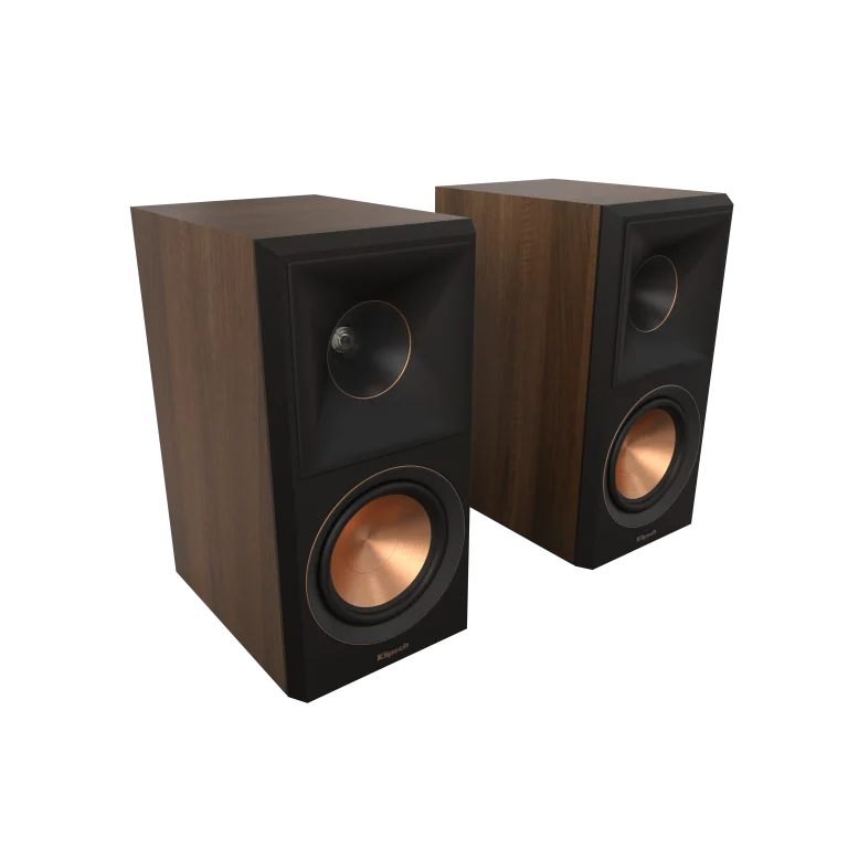 KLIPSCH 2 Voies, 5,25 po Haut-Parleurs Étagères Couleur Noyer (RP500)