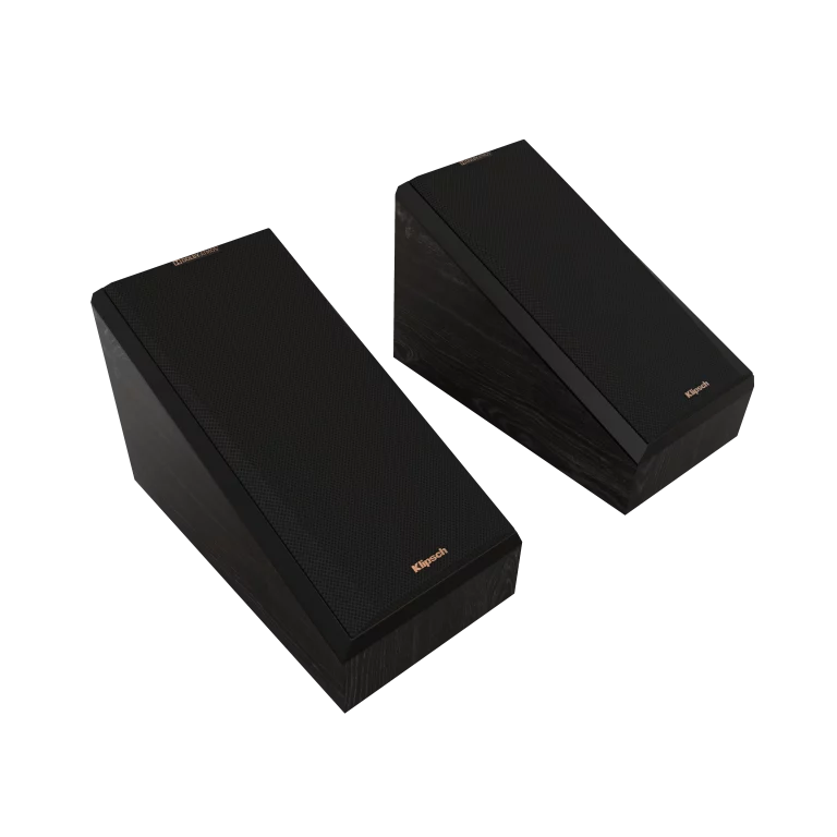 KLIPSCH 2 Voies, Dolby Atmos 5,25 po Haut-parleur Élévation ou Ambiophonique Couleur Ébène (Paire)