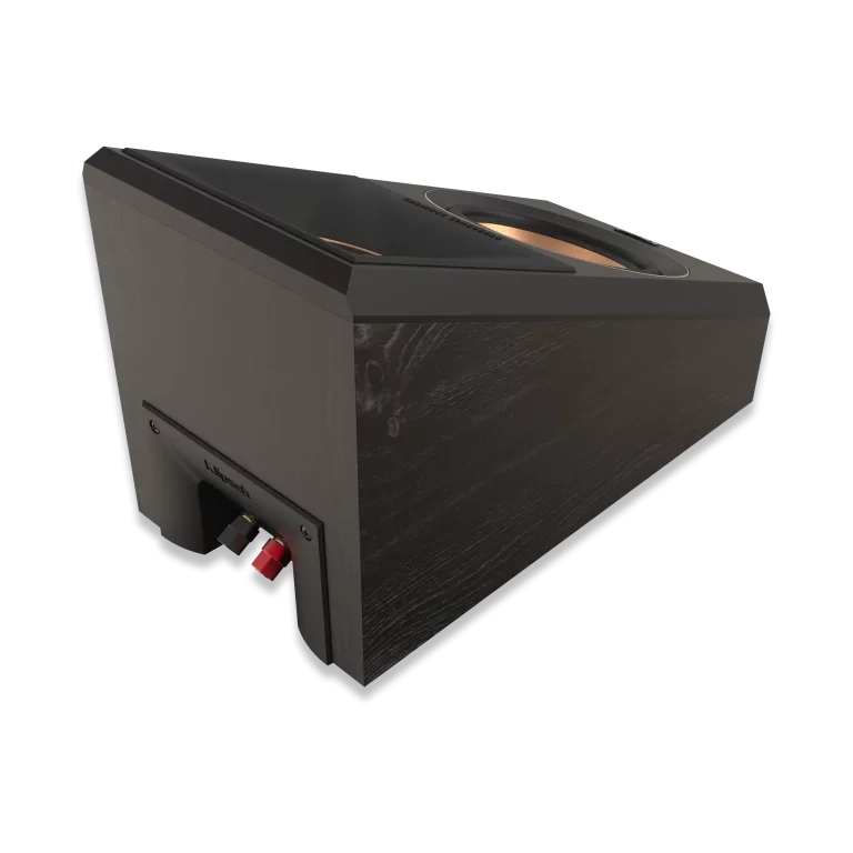 KLIPSCH 2 Voies, Dolby Atmos 5,25 po Haut-parleur Élévation ou Ambiophonique Couleur Ébène (Paire)
