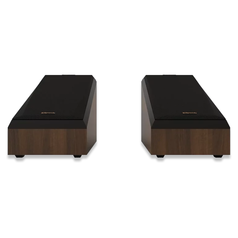 KLIPSCH 2 Voies, Dolby Atmos 5,25 po Haut-parleur Élévation ou Ambiophonique Couleur Noyer