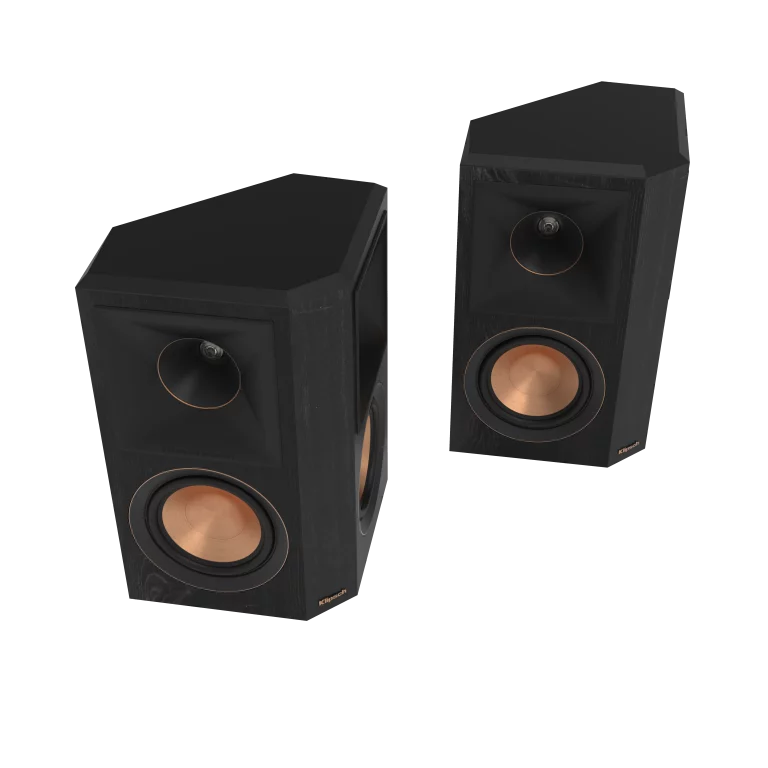KLIPSCH 2 Voies, Double 5,25 po Haut-parleur Ambiophonique Couleur Ébène (Paire)