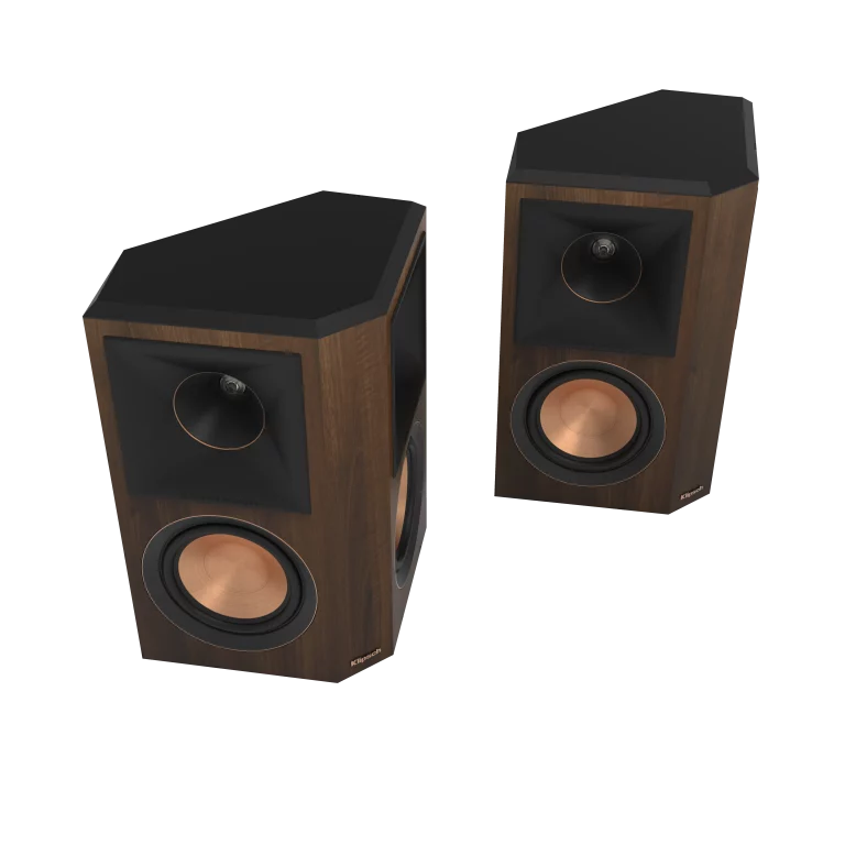 KLIPSCH 2 Voies, Double 5,25 po Haut-parleur Ambiophonique Couleur Noyer