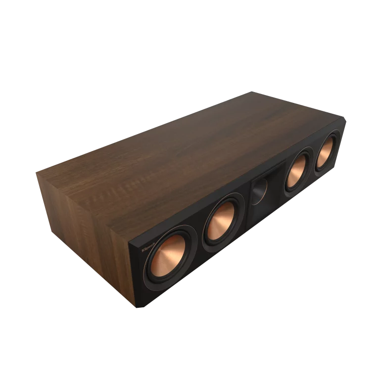 KLIPSCH 2 Voies, Quad 5.25 po Haut-Parleur Central Couleur Noyer (RP504)