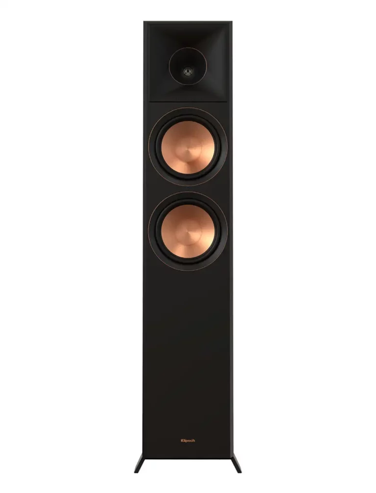 KLIPSCH Série Reference 2 voies, Double 6,5 po Haut-Parleurs Colonnes / Tours Couleur Noir Ébène (RP6000)