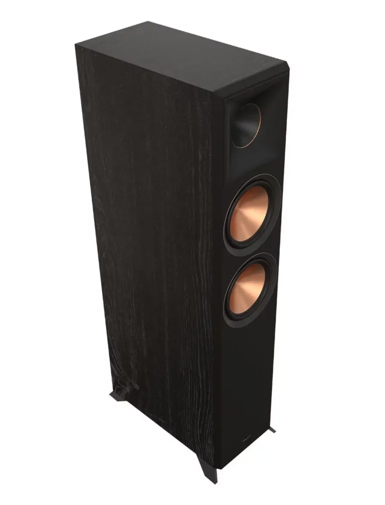 KLIPSCH Série Reference 2 voies, Double 6,5 po Haut-Parleurs Colonnes / Tours Couleur Noir Ébène (RP6000) (Paire)