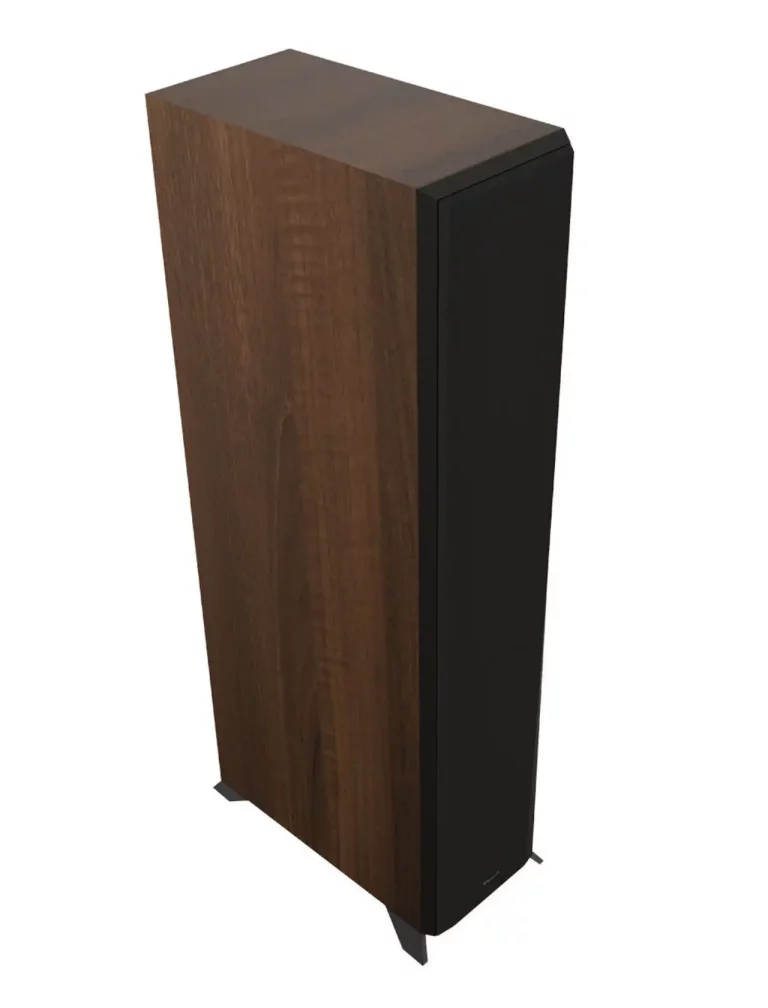 KLIPSCH 2 voies, Double 6,5 po Enceinte Colonne Couleur Noyer (RP6000) (Paire)