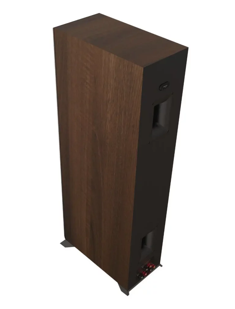 KLIPSCH 2 voies, Double 6,5 po Enceinte Colonne Couleur Noyer (RP6000) (Paire)