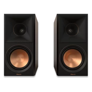 KLIPSCH 2 Way, 6.5″ Bookshelf Speakers Color Black Ebony (RP600)