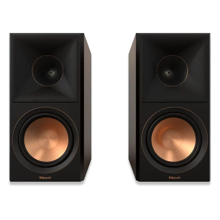 KLIPSCH 2 Voies, 6,5 po Haut-Parleurs Étagères Couleur Noir Ébène (RP600)