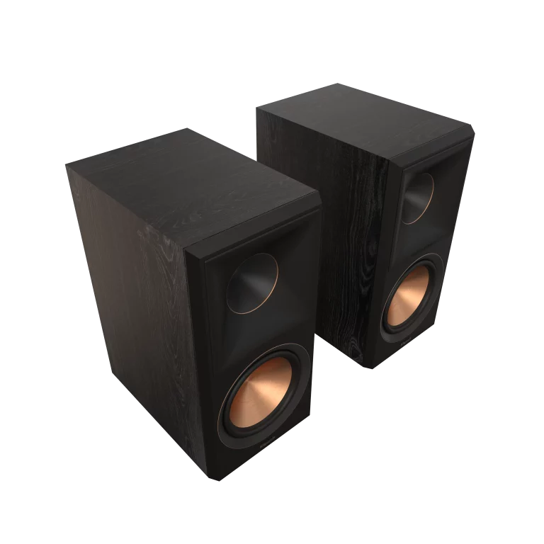 KLIPSCH 2 Voies, 6,5 po Haut-Parleurs Étagères Couleur Noir Ébène (RP600)