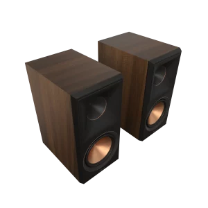 KLIPSCH 2 Voies, 6,5 po Haut-Parleurs Étagères Couleur Noyer (RP600) (Paire)