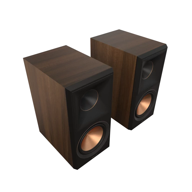 KLIPSCH 2 Voies, 6,5 po Haut-Parleurs Étagères Couleur Noyer (RP600)