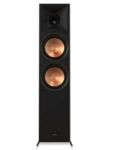 KLIPSCH Reference Premiere 2 Way, Dual 8″ Dolby Atmos Floorstanding Tower Speakers + Atmos Module Color Walnut (RP8060)