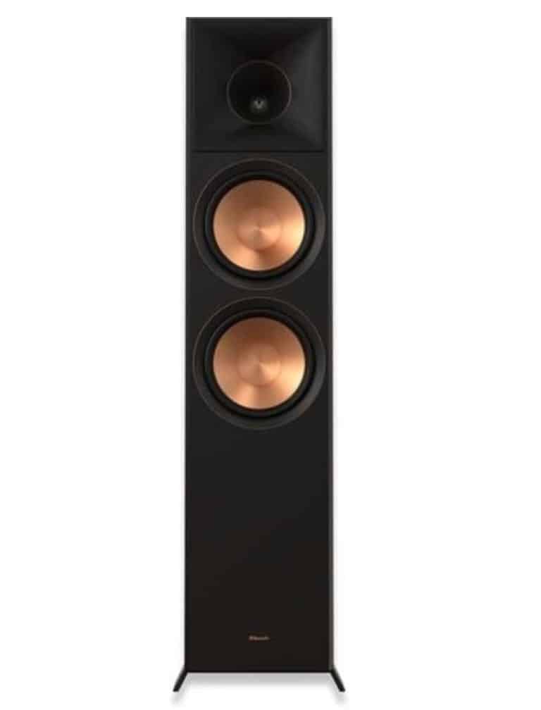 KLIPSCH Série Reference 2 Voies, Double 8 po Haut-Parleurs Colonnes / Tours avec Module Atmos Couleur Noyer (RP8060)