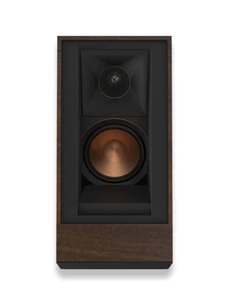 KLIPSCH Série Reference 2 Voies, Double 8 po Haut-Parleurs Colonnes / Tours avec Module Atmos Couleur Noyer (RP8060)