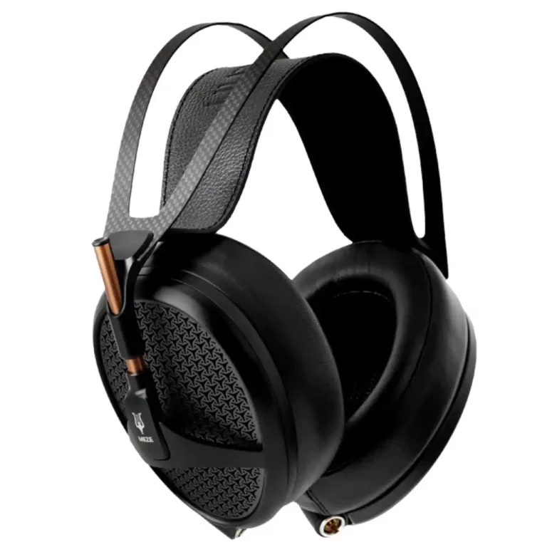 MEZE Casque Filaire Supra-Auriculaire Haut de Gamme avec Prise Jack 3,5 mm Couleur Noir de Jais (EMPYREAN)