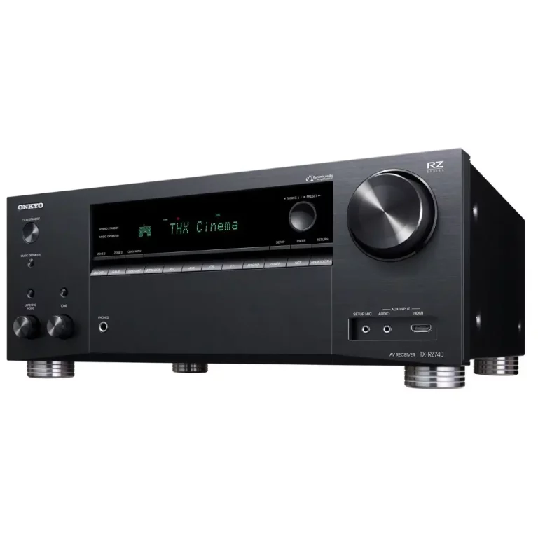 Onkyo TX-RZ740 9.2 Ch Network A/V Receiver Black (TXRZ740)