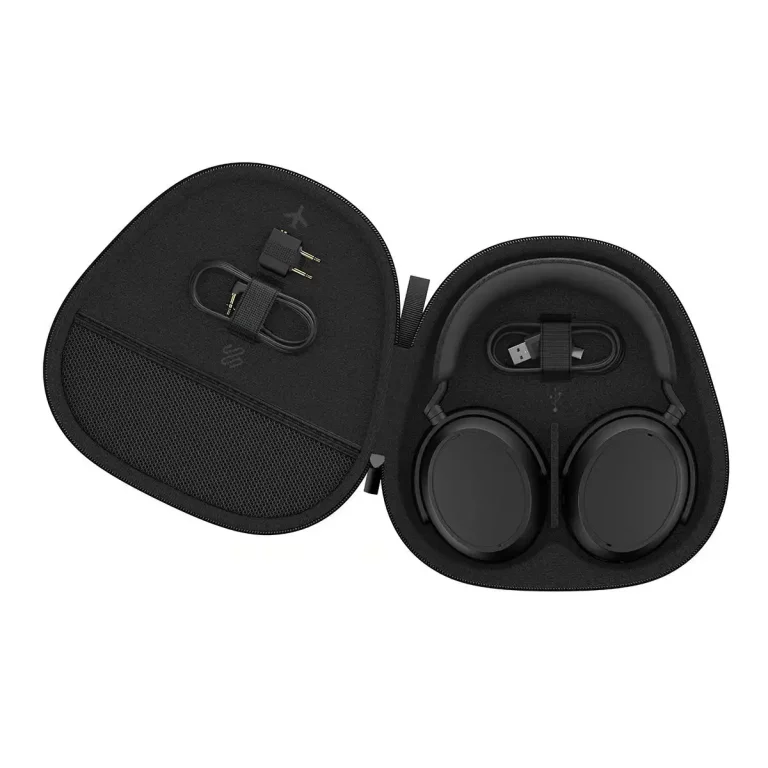 Sennheiser Écouteur Bluetooth / Sans Fil Supra-Auriculaire + Réduction Adaptative du Bruit Couleur Noir (Momentum 4)