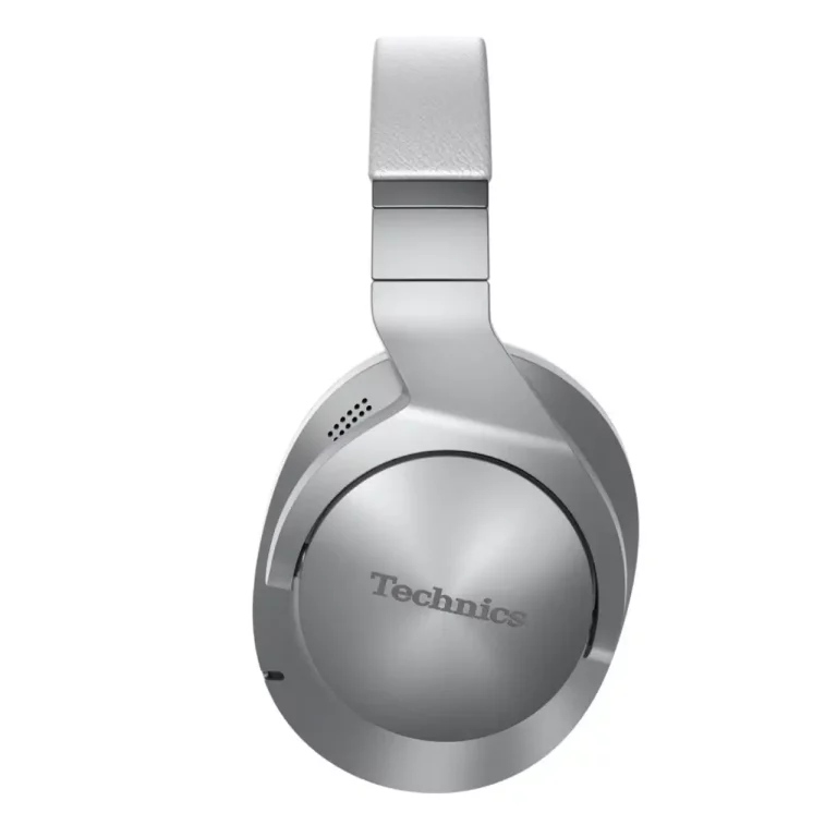 Technics Casque Filaire et Bluetooth / Sans Fil Supra-auriculaire + Réduction de Bruit Couleur Argent et Blanc (EAH-A800)